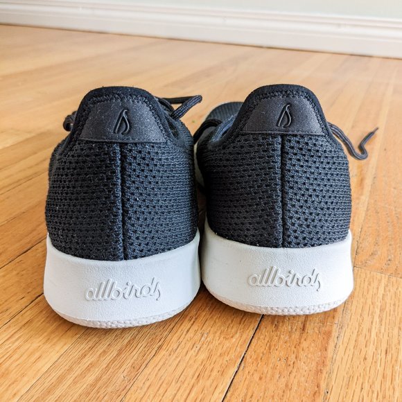 Allbirds Tree Runners Jet Black Shoes, Size 10 - Picture 3 of 5